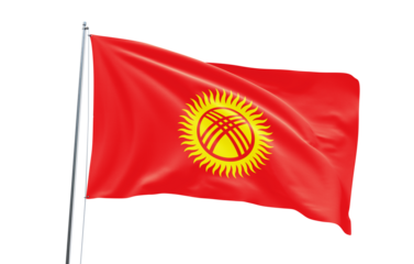 Flag of Kyrgyzstan