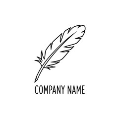 Obraz premium Feather Illustration.