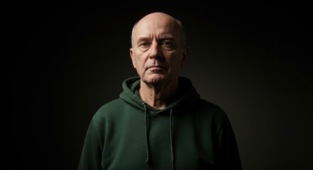 Obraz premium Mature person portrait