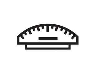 Feeler Gauge Icon in Clean Minimal Professional Vector Line Artwork