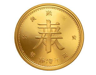 3D Rendered Bitcoin Coin Icon with Metallic Texture and Glow, Realistic Style, Isolated PNG