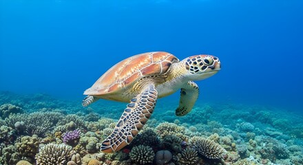 Sunbeams and Glowing Flowers Line a Serene Forest River