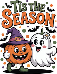 Halloween t-shirt graphic design