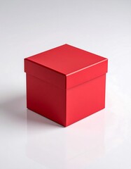 Red square gift box (1)