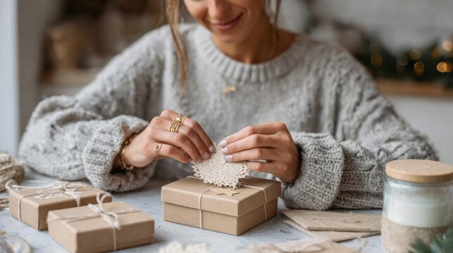 Create beautiful handcrafted Christmas gift sets using DIY ornament making ideas for a personal touch in holiday celebrations