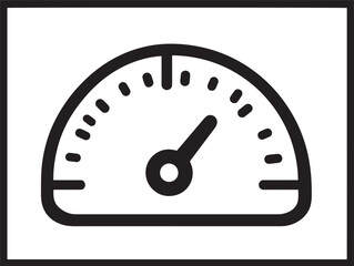 Industrial manometer device icon modern sleek minimal illustration