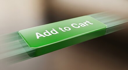 Click this dynamic green 'Add to Cart' button to boost your online sales and conversions instantly