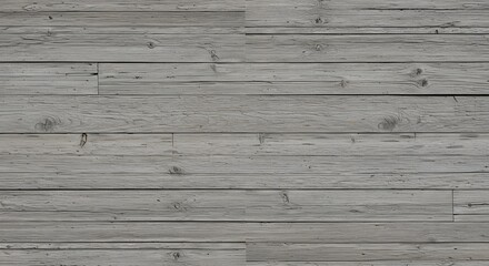 Obraz premium A full frame shot showcasing a weathered gray wooden plank surface with visible grain and texture details