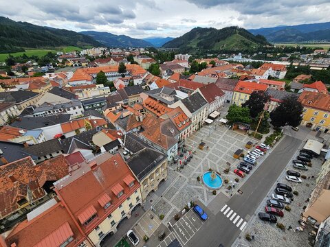 Judenburg Steiermark &Ouml;sterreich Panorama Spielberg