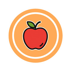 red apple icon
