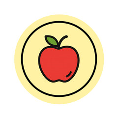 red apple icon