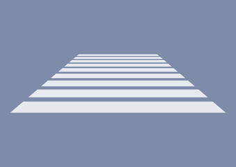 pedestrian road flat vector background