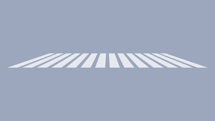 pedestrian road flat vector background side view