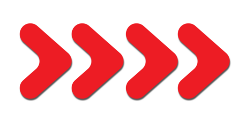 Red Arrows Pointing Right on Black Background Illustration