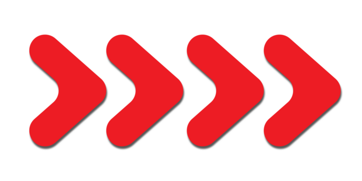 Red Arrows Pointing Right on Black Background Illustration