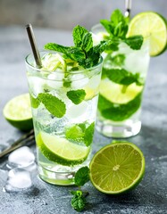 Refreshing Mojitos