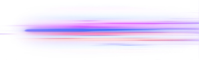 Abstract blue and purple neon light rays and lines transparent background. Colored shiny sparks of spiral wave. Curved bright speed line swirls.  © ikril