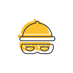 incognito icon. incognito Symbol sign for mobile concept and web design. Vector icon, Logo illustration, Vector graphics