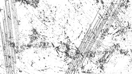 Distressed Overlay Texture Vector. Abstract Grunge Concrete Wall with Scratches