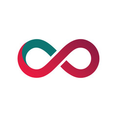 Modern Infinity Loop Logo Design  