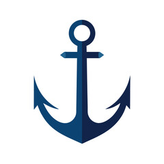 Simple Anchor Nautical Logo  