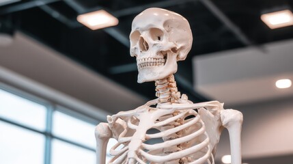 Human skeleton display