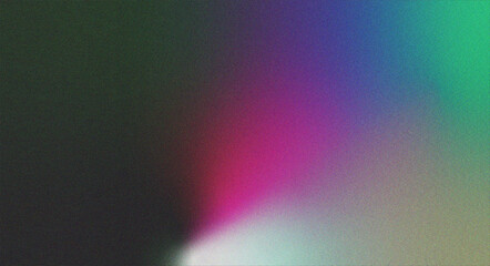 Abstract digital noise pattern with vibrant color gradients and a soft white light glow