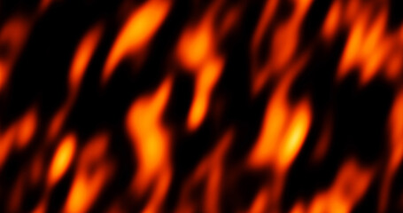 Burning flames smoke fire ember particles rising up overlay effect on black. Realistic surreal flames of fire slowly rising up on black. Concept of hell, evil spreading in world. Hot burning smoke