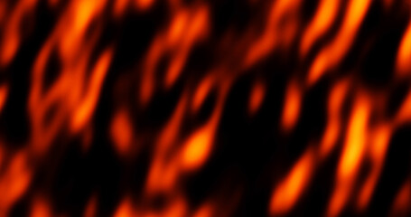 Burning flames smoke fire ember particles rising up overlay effect on black. Realistic surreal flames of fire slowly rising up on black. Concept of hell, evil spreading in world. Hot burning smoke