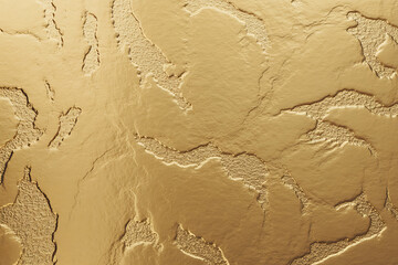 Textured golden background with abstract organic patterns and rough surface details