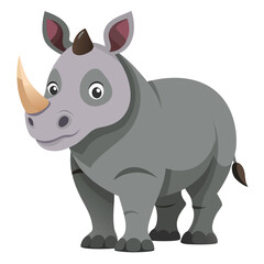 rhino vector illustration