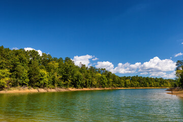 Beautiful Scenery along Cherokee Lake near Knoxville, Tennesee, USA