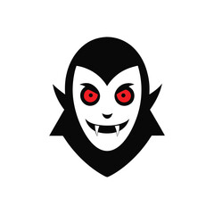 Halloween mask vector art illustration