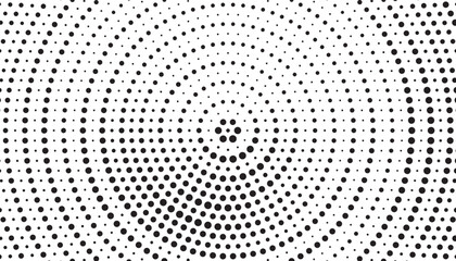 Halftone background vector, abstract backdrop design with two tone pattern and copy space for edit your content