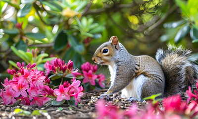 squirrel in the park
