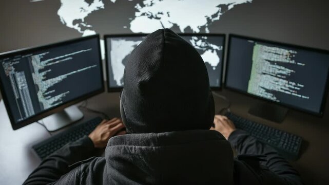 Silent attacker compromising: operator terminal, cryptic monitor, framework structure, data code, security web, electronic pass, access program, sentinel gadget, sequence warning, software unit