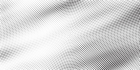 Halftone background vector, abstract backdrop design with two tone pattern and copy space for edit your content