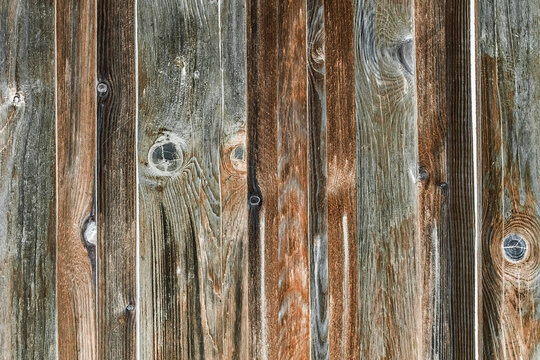 Brown old weathered wooden texture plank background board obsolete messy