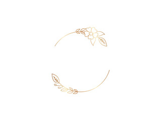 Golden petal circle.eps