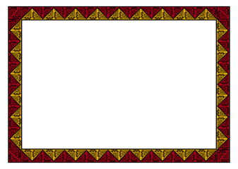 Black history month frame,Borders And Frames Black history month , Frame for Juneteenth with space for text .colorful abstract rectangle frame