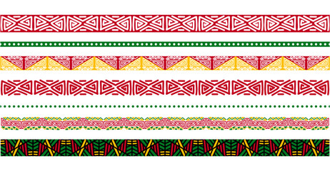 Ethnic tribal pattern vector inspired by Aztec, Inca, Navajo, African, and Mexican art.