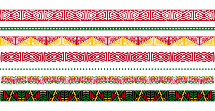 Ethnic tribal pattern vector inspired by Aztec, Inca, Navajo, African, and Mexican art.