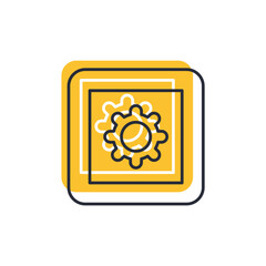 save icon. save Symbol sign for mobile concept and web design. Vector icon, Logo illustration, Vector graphics