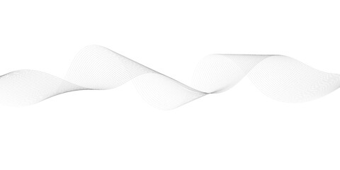 Black Wave Line Background – Abstract Minimal Flow Curve Design.