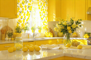 lemons in the kitchen