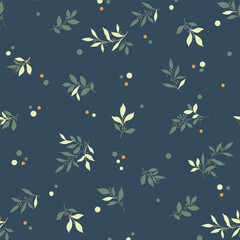 Classic Popular Flower Seamless pattern background - For easy making seamless pattern use it for filling any contours