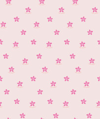 Classic Popular Flower Seamless pattern background - For easy making seamless pattern use it for filling any contours