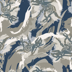 Seamless Dino pattern, print for T-shirts, textiles, wrapping paper, web. Original design with t-rex,dinosaur. grunge design for boys .