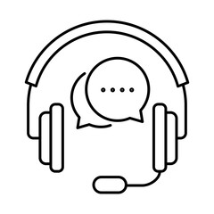 Customer Support Icon for providing assistance, resolving issues, and offering solutions to enhance customer satisfaction and service quality.