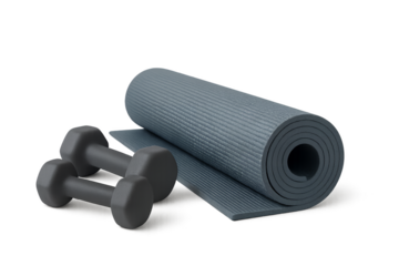 dumbbell isolated on white background